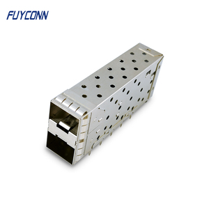 PRESS-Fit chấm dứt hình thức nhỏ yếu tố pluggable cộng với SFP + Kết nối W/O ánh sáng, 2x1 2 Cổng 40 vị trí SFP + loạt kết nối - Product Image 2