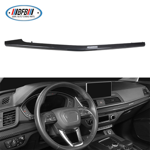 Cubierta de repuesto para salpicadero, embellecedores interiores de fibra de carbono Real para coche, 7 Uds. Para <span class=keywords><strong>Audi</strong></span> <span class=keywords><strong>Q5</strong></span> <span class=keywords><strong>2018</strong></span> - Product Image 3