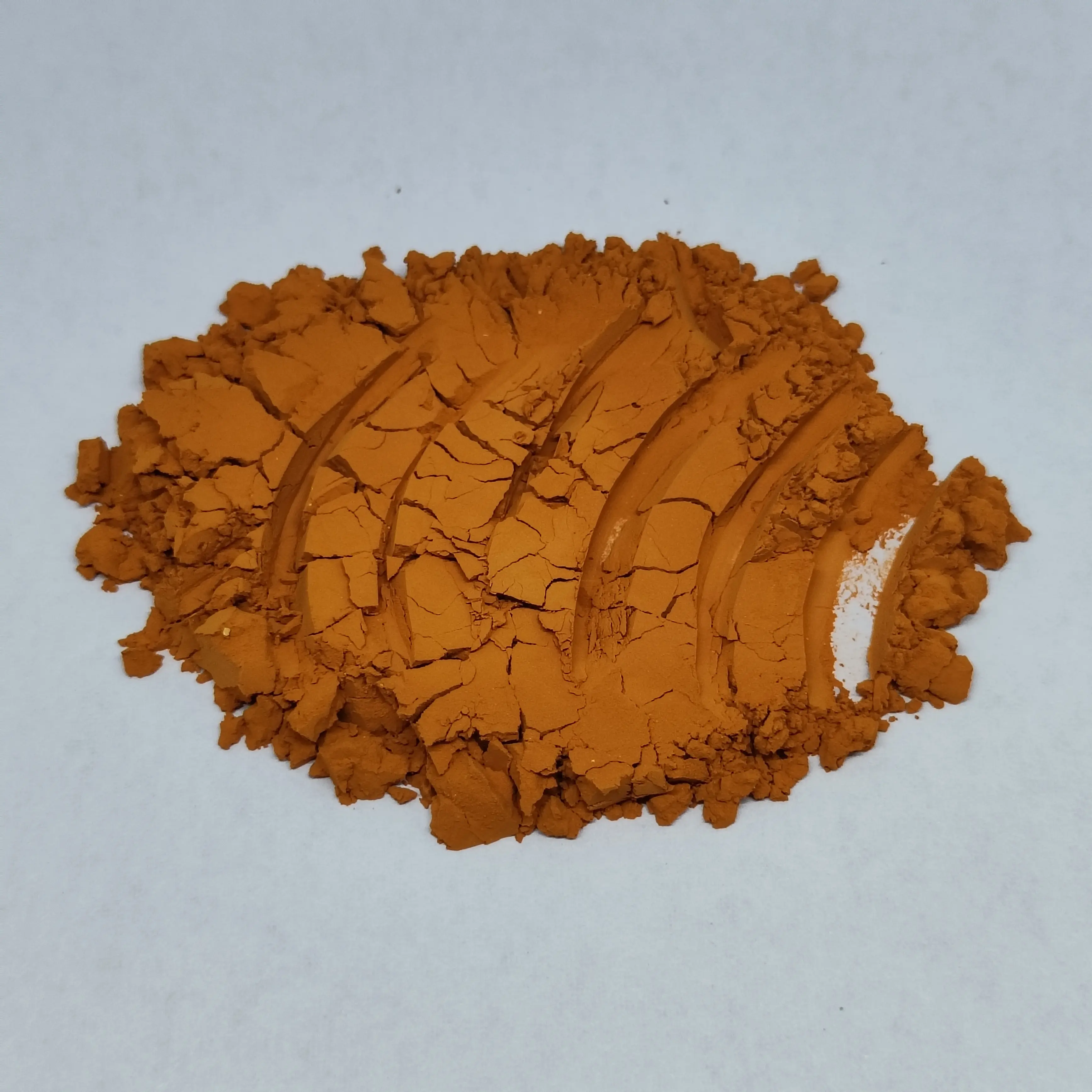 Porcelana naranja cerámica colores esmalte mancha y pigmentos BY-801