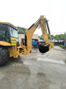 รถตักล้อยางมือสอง Caterpillar 420F ลดราคาพิเศษ CAT 420F Retroexcavadora ขับเคลื่อน 4 ล้อ รถขุดตักดิน เครื่องจักรก่อสร้าง - Product Image 6