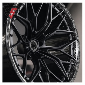 ล้อคาร์บอนไฟเบอร์ GS แบบสองชิ้น ผลิตจากอะลูมิเนียมฟอร์จ 5x114.3 ขอบเว้าลึก ขนาด 20-26 นิ้ว - Product Image 5