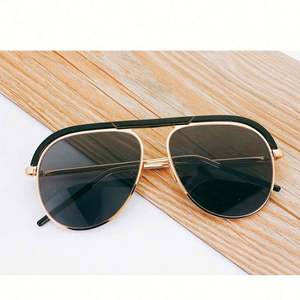 Gafas de Sol Ovaladas de Lujo Vintage para Mujer, Modelo 2019, con Espejo, Parte Superior Plana, Protección UV400, Tamaño Grande - Product Image 6