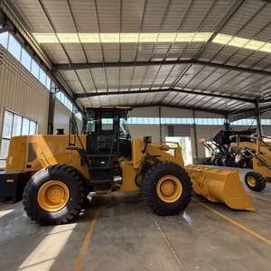 Mini Wheel Loader Produsen  Bersertifikasi CE Kapasitas 5 Ton Komponen Esensial Wheel Loader Pertanian 4 Roda - Product Image 1