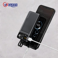 Chargeur portable OEM/ODM personnalisable avec logo, charge ultra-rapide, Power Bank 10000mah 20000mah, Power Banks, Power Station, PowerBank