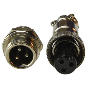 GX12 3-Pin 3Pin Luftfahrt-Dockingstecker Weiblich und Männlich GX13 Steckverbinder - Product Image 2