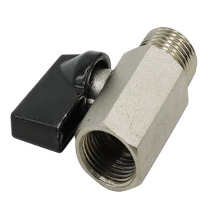 Válvulas de bola industriales de latón de media pulgada DIN PN40 A105, conformes a ISO 5211, con sellado EPDM, en stock, accionamiento manual, OEM - Product Image 4