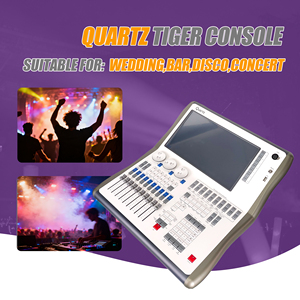 Consola de Iluminación DMX Quartz Tiger Touch, la Más Vendida, para Control de Iluminación de Escenarios, Titan Stage Lighting, Sistema de Control de Iluminación para Conciertos - Product Image 1