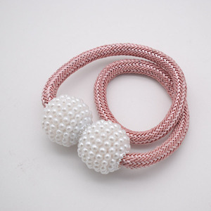 Aggiornamento di 2 pacchi tendaggi magnetici per tende tendaggi per tende comodo telo decorativo per tende rotonde - Product Image 6