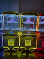 Mini Machine à griffes de qualité supérieure à monnayeur Clip rotatif pour enfants autocollant cadeau petite Machine pour saisir des porte-clés