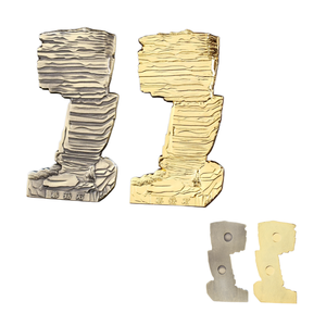 Épingles en émail personnalisées avec impression UV, design <span class=keywords><strong>de</strong></span> personnage d'anime, badges en métal émaillé doux pour chapeau, sac à dos, collection - Product Image 1