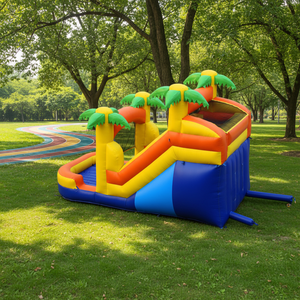 Wholesale <strong>Large</strong> <strong>Inflatable</strong> Bounce House with Slide Combo Bouncers for Outdoors <strong>Inflatable</strong> - Product Image 4