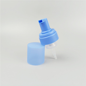 Dispensador de Espuma Azul Mate ODM 43/410mm, Bomba de Espuma para Tapas de Botellas y Cierres Cosméticos - Product Image 4