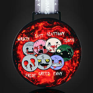 เหรียญรางวัลกีฬาโลหะเปล่าเคลือบทอง เงิน บรอนซ์ ลายการ์ตูน ราคาโรงงาน ขายส่ง มีสินค้าในสต็อก จัดส่งทันที - Product Image 1