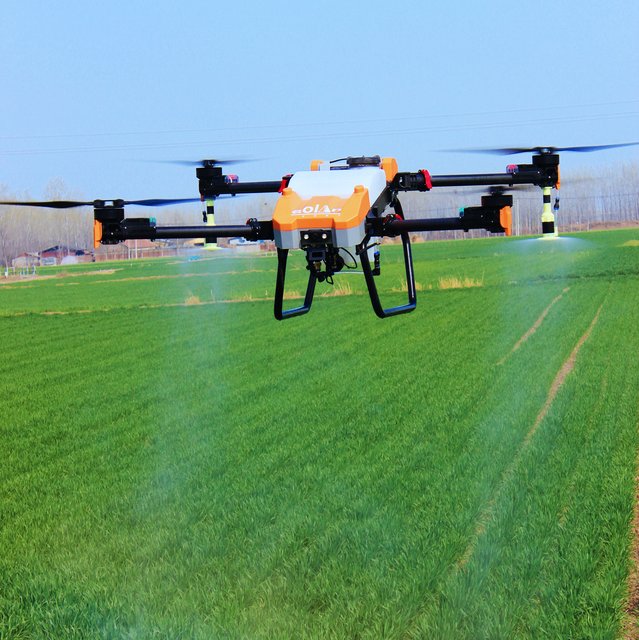 Agricultural Sprayer Drone with 7-9m Spray Width & 9-12 Ha/h Efficiency Automatic Flight & Intelligent Spraying