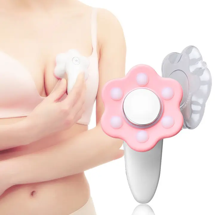 Tiện ích mới 2023 thiết bị điện tử vú Massager Vibrator vú tự Massage Massage vú Hàn Quốc máy