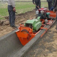 Vente chaude Irrigation Travaux Canal Machine Eau Béton Ciment Drainage Fossé Canal Machine À Vendre