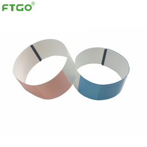 공장 일회용 직접 열 실리콘 팔찌 맞춤형 실리콘 팔찌 바코드 의료 팔찌 - Product Image 4
