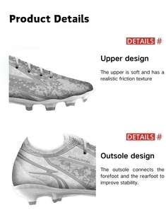 <span class=keywords><strong>Scarpe</strong></span> da Calcio Leggere Personalizzate OEM per Allenamento, <span class=keywords><strong>Tacchetti</strong></span> in TPU per Uomo, Tutte le Stagioni - Product Image 4