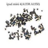 1 tas baru Set sekrup lengkap untuk iPad mini Air 2 3 4 5 6 7 8 Pro 12.9 11 10.5 sekrup penuh bagian dalam kit pengganti