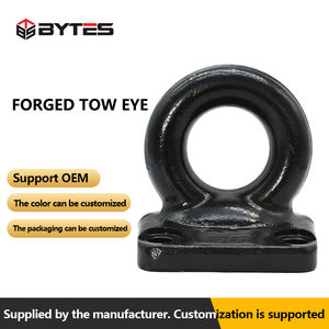 <span class=keywords><strong>Attelage</strong></span> de remorque en acier carbone 30T de haute qualité, neuf, pour tout-terrain, <span class=keywords><strong>anneau</strong></span> forgé, pièces d'<span class=keywords><strong>attelage</strong></span> - rouge/noir anodisé, style course - Product Image 2