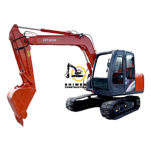 HITACHI รถ ZX70ตีนตะขาบรถขุดโมเดล2017มือสองพร้อมส่วนประกอบของมอเตอร์และปั๊มของเครื่องยนต์อีซูซุ - Product Image 1