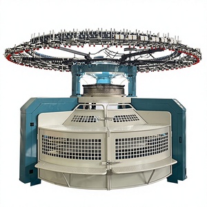 Máquina de Tejer Doble Versátil con Motor y Bomba de Engranajes, Altamente Computarizada, de Ancho Abierto, para Textiles y Prendas KING KNIT 36 Pulgadas 18-30 RPM - Product Image 1