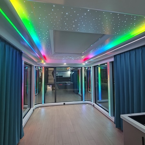 Chambres de conteneurs d'hôtel en acier de <span class=keywords><strong>petite</strong></span> taille de 38 m2 pour usage de bureau ou de villas - Product Image 6