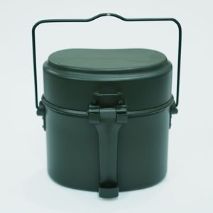 IRONDONKEY 1.6L tamburo esterno in alluminio leggero attrezzatura Picnic campeggio Lunch Box Set da campeggio pentole da campeggio - Product Image 3