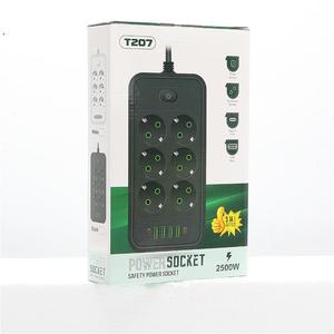Prises de courant 3 broches ampoule de charge électrique Table Usb-C 1 pouce voiture 12 220V minuterie piste prise de surtension Lga <span class=keywords><strong>1200</strong></span> 4 Ranuras De Ram - Product Image 3