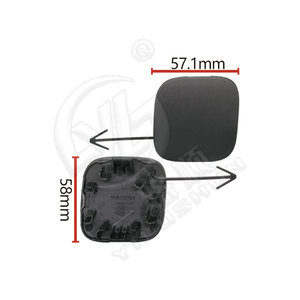 Cache-crochet de remorquage avant Nissan T417 en plastique pour une installation facile – Accessoire automobile - Product Image 4