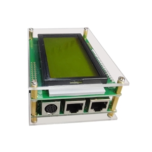 Écran d'affichage LCD externe cataire, 12864 pouces, avec boîtier en acrylique, câble pour yesu <span class=keywords><strong>FT</strong></span>-<span class=keywords><strong>817</strong></span> <span class=keywords><strong>FT</strong></span>-818 <span class=keywords><strong>FT</strong></span>-857 <span class=keywords><strong>FT</strong></span>-897 818ND 857D - Product Image 5