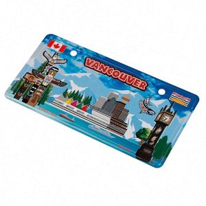 Plaque Métallique Vintage Personnalisée, Plaque d'Immatriculation de Voiture, Accessoire Décoratif - Product Image 4