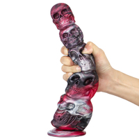 Großhandel Halloween Kürbiskopf Totenkopf Alien Analplug Unisex Manueller Analdehner Großer Dildo