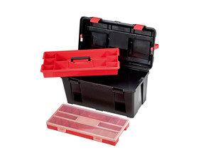 Good quality Polypropylene Allround Tool Case Competitive Price Superior Quality 21L Removable Parts <b>Storage</b> Tool <b>Box</b> - Product Image 2