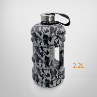 BSBH Bouteille d'eau de 2.2 gallons avec bouteille de cruche d'eau avec logo personnalisé