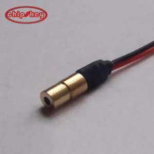 4mm Laser Diode With Cable 650nm 5mw DC3.0~5.0V