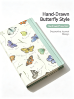 Carnet à couverture rigide personnalisé sans marque avec couverture imprimée sur mesure, bande élastique, papier crème, pour l'écriture quotidienne et les cadeaux