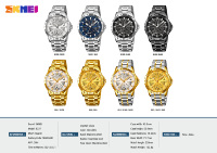 Jam Tangan SKMEI 9337 Elegan untuk Kerja Kantoran, Kegunaan Sehari-hari, Pesta, Bisnis, Gaya Formal, Hadiah, Klasik Modern, Jam Quartz
