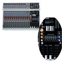 Console de mixage audio 14 canaux mélangeur électronique powerd pour système de sonorisation