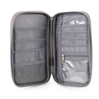 Bolsas para documentos de viaje Organizador Amplio Pasaporte Titular Cartera Estuche portátil para tarjetas