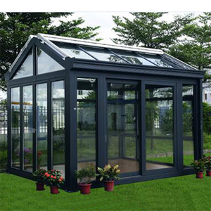 Nhôm miễn phí đứng prefab nhà kính nhà kính mùa đông vườn <span class=keywords><strong>4</strong></span> mùa sunroom - Product Image 5