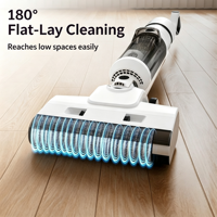 Aspirateur intelligent sans fil tout-en-un avec filtre HEPA, pour le lavage des sols, aspirateur à main humide/sec pour hôtel, maison, extérieur