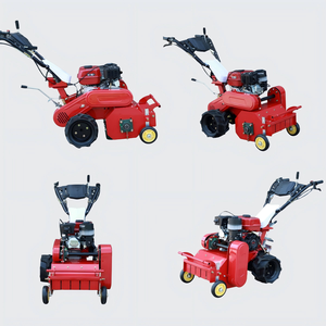 <span class=keywords><strong>Scarificateur</strong></span> à essence SCJ100 960 mm, 48 lames, démarrage électrique, moteur 4 temps OHV, désherbeur autoporté <span class=keywords><strong>pour</strong></span> l'entretien des terrains de golf - Product Image 3