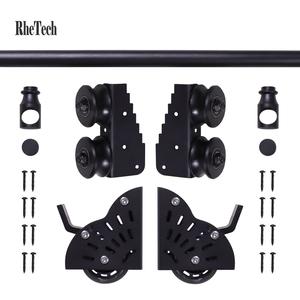 <span class=keywords><strong>Échelle</strong></span> coulissante moderne en acier RHETECH, kits de quincaillerie pour cuisine et <span class=keywords><strong>bibliothèque</strong></span> à domicile, <span class=keywords><strong>échelle</strong></span> coulissante roulante - Product Image 4