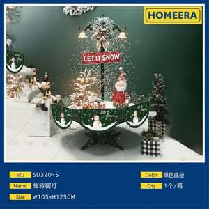 Albero di Natale Grande all'Ingrosso L105 x A125CM 110V Colore Campione per Decorazioni Natalizie Casa e Centro Commerciale Supporto in Metallo Incluso - Product Image 1