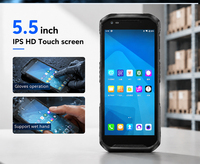 Terminal portable intelligent Android 13 avec lecteur de codes-barres 4G NFC pour la logistique d'entrepôt