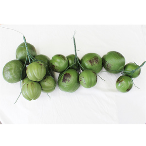 Chất Lượng Cao Nhân Tạo Nhựa Dừa Cây Cọ Trái Cây Màu Vàng/Màu Xanh Lá Cây Món Quà Năm Mới Trang Trí Nội Thất - Product Image 4