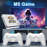 Console de jeux vidéo Topleo 4K avec manette sans fil 2.4G, console de jeux rétro Android classique