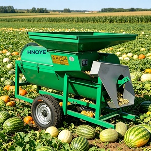 Machine à retirer les graines à cadre en acier robuste pour le traitement des citrouilles, melons et courges - Product Image 6