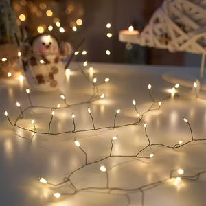Warm White Firecracker LED 10m Outdoor Christmas <strong>Tree</strong> <strong>Lights</strong> <strong>with</strong> Copper Wire Festive Scene Decoration Mood <strong>Lights</strong> for Christmas - Product Image 3
